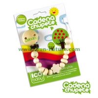 Cadena de madera ecol�gica para chupete ICO BABY