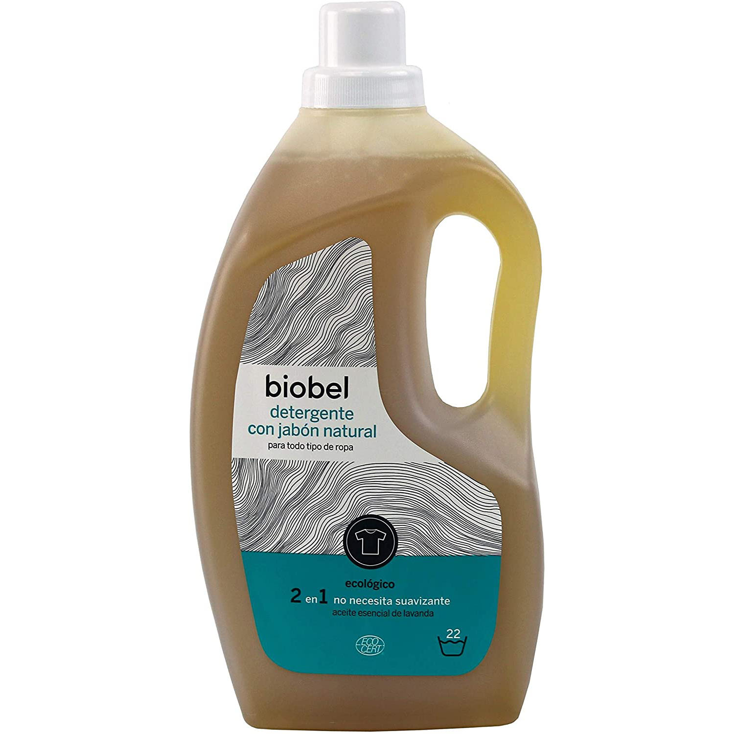 Detergente jabón natural para todo tipo de ropa (1,5 litros) de BioBel en Idun Nature - Tienda Online de Cosmética Natural