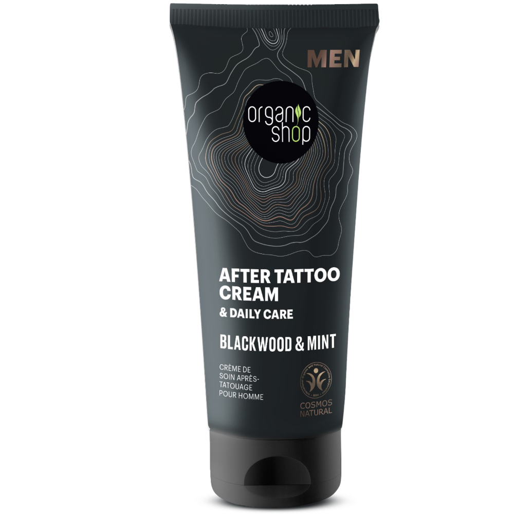 Crema de cuidado diario After Tattoo para hombre MEN de Organic Shop en Idun Nature - Tienda Online de Cosmética Natural
