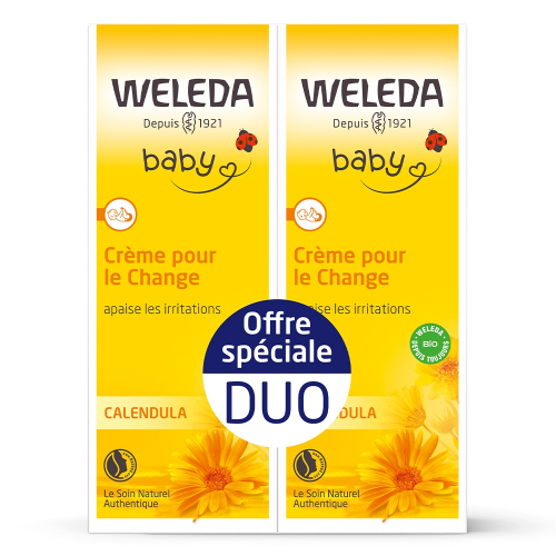 Duplo Crema pañal de Caléndula Baby de Weleda en Idun Nature - Tienda  Online de Cosmética Natural