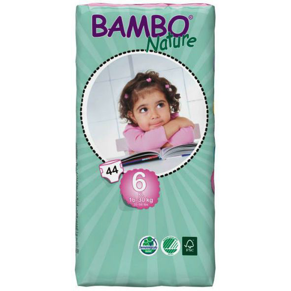 Pañales talla 6 XL (descatalogado) de Bambo Nature en Idun Nature