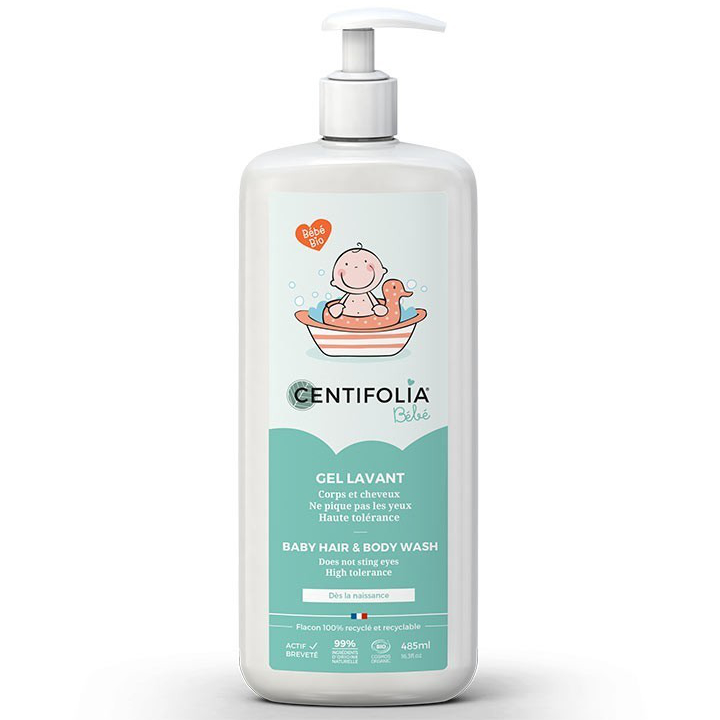Gel lavante para cuerpo y cabello para bebé de Centifolia en Idun Nature -  Tienda Online de Cosmética Natural