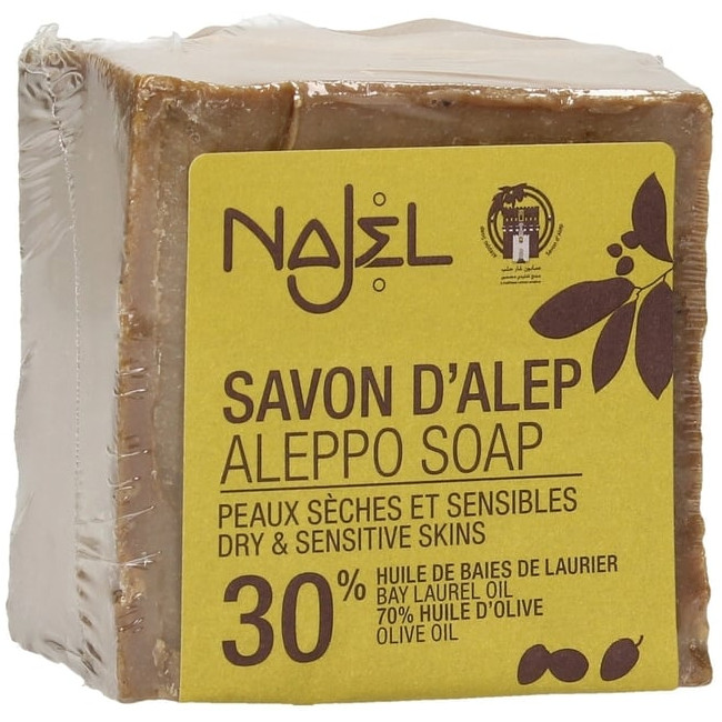 Jabón de Alepo con 30 de aceite de bayas de Laurel (170g