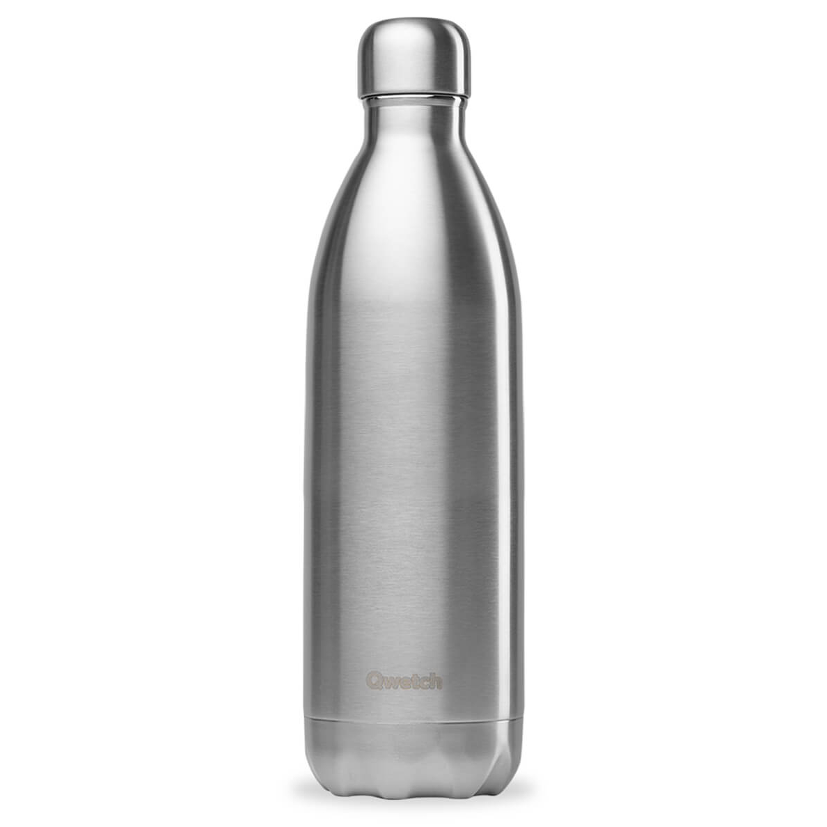 Botella isotérmica de acero inoxidable (1 litro) Originals Inox de Qwetch  en Idun Nature - Tienda Online de Cosmética Natural