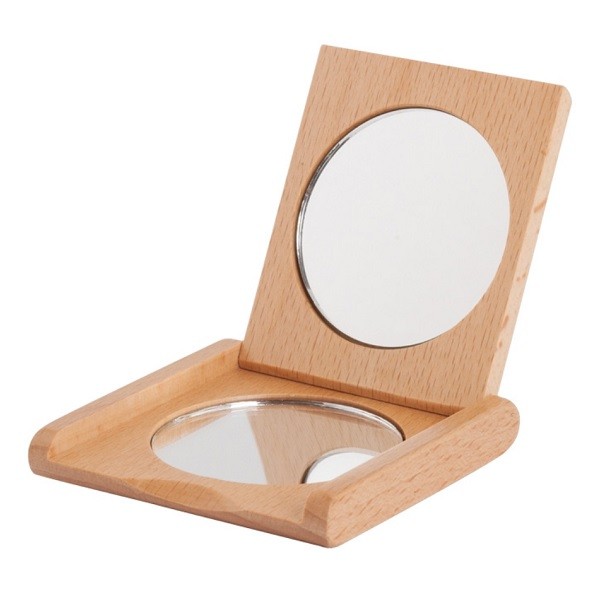Espejo de madera de haya para el bolso de Redecker en Idun Nature - Tienda  Online de Cosmética Natural