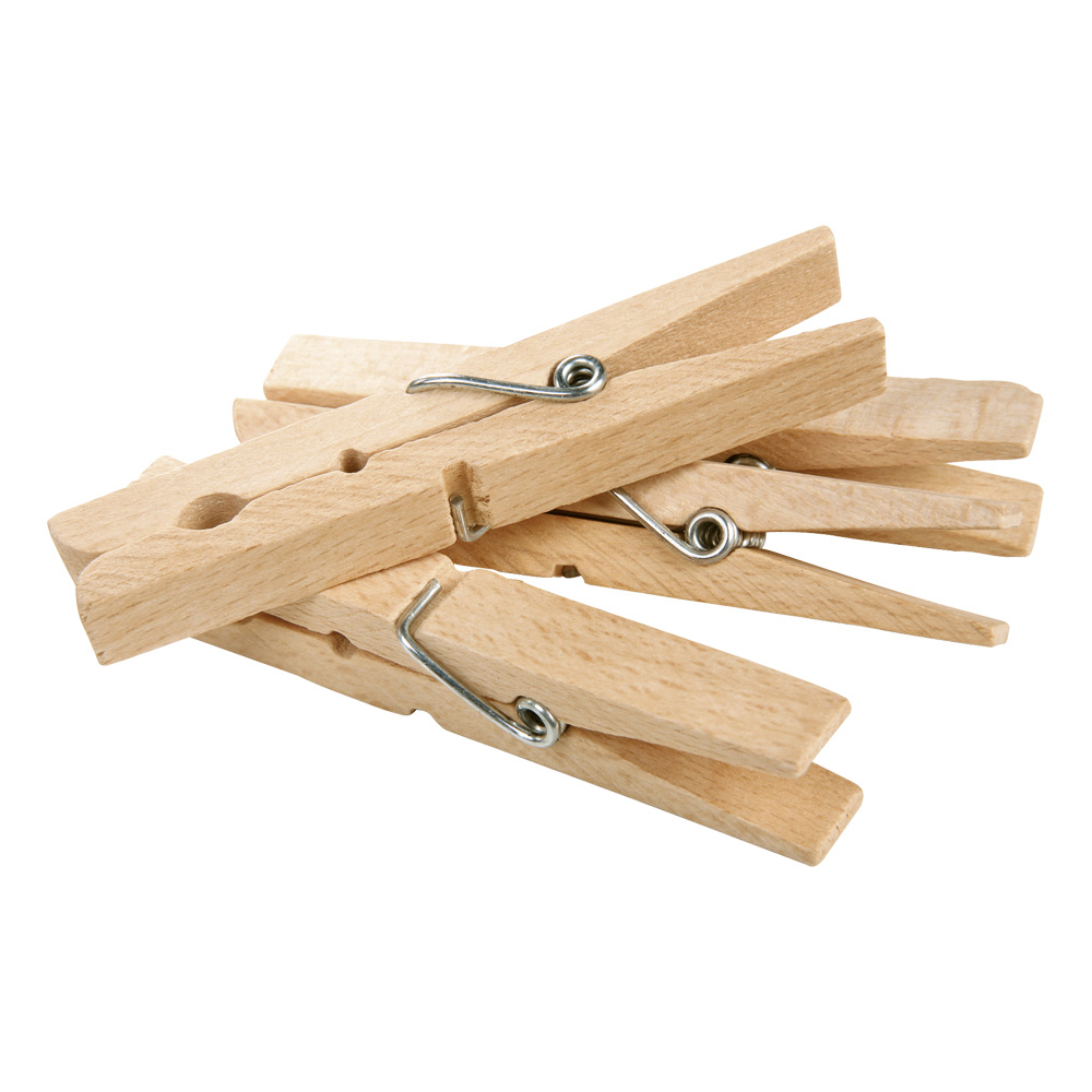 Pinzas jumbo de madera para la ropa (descatalogado) de Redecker en Idun  Nature - Tienda Online de Cosmética Natural