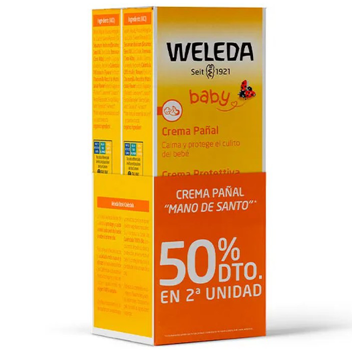 Duplo Crema pañal de Caléndula Baby de Weleda en Idun Nature